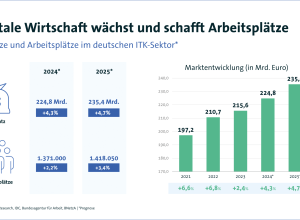 Digitalbranche wächst – aber nicht überall