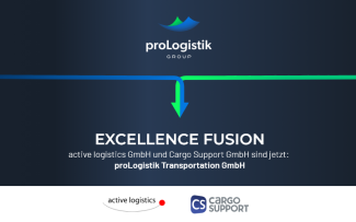 Aus active logistics GmbH und cargo support Group wird proLogistik Transportation GmbH